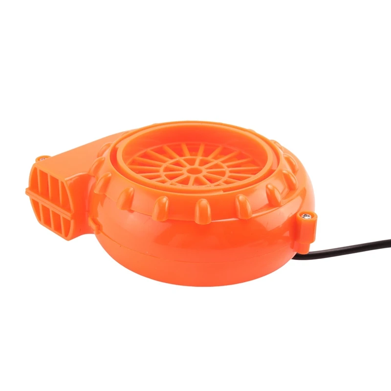 Mini Blower Fan For Dinosaur Costume Or Mascot Head Or Other Inflatable Game Costume Set, Orange