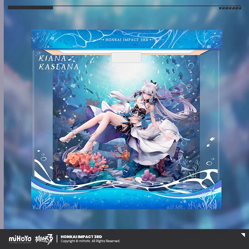 

[Предпродажа] Официальный miHoYo Honkai Impact 3-й подлинный аниме Kiana Kaslana Tsukumi Ryuhua 1/7 Nendoroid Nendoroid витрина