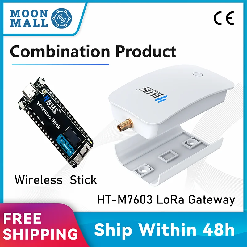 

Heltec Esp32 LoRa Wireless Stick V3 Development Board WiFi BLE OLED Display HT-M7603 Indoor LoRa Gateway SX1303 IOT