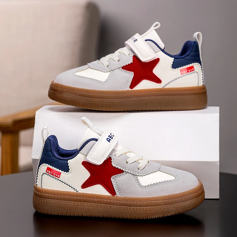 أحذية رياضية جديدة للأطفال منخفضة القطع للجري المنعش والمريح في الهواء الطلق، أحذية كاجوال بسيطة ناعمة وغير قابلة للانزلاق #1