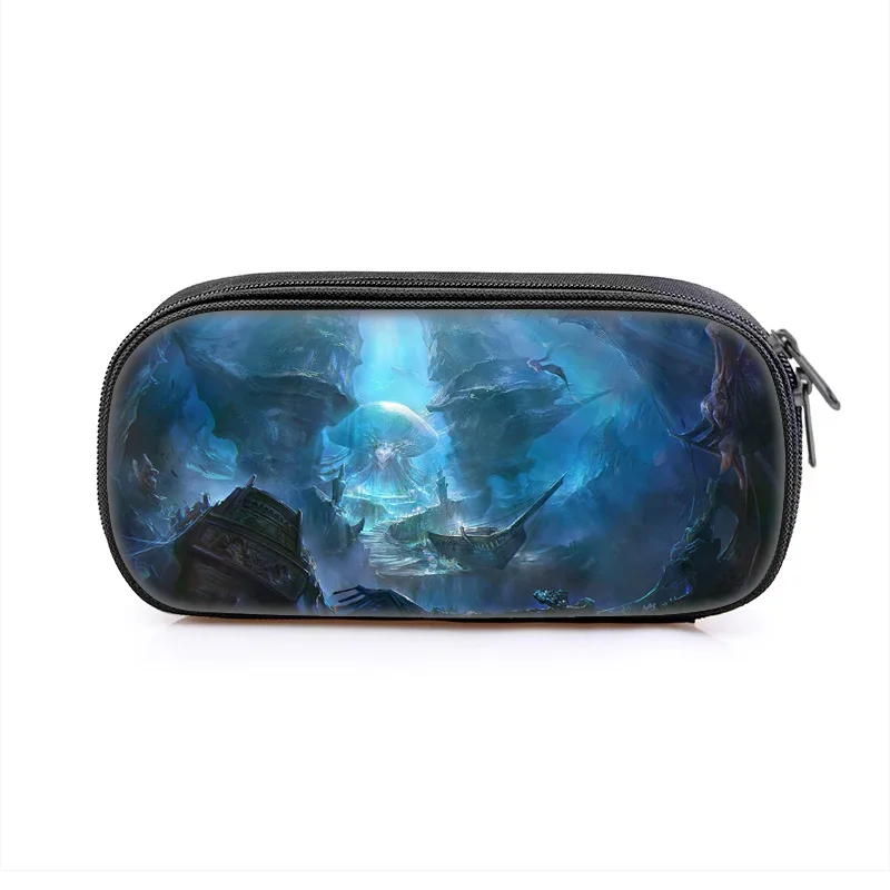 Underwater World pencil case versatile cartoon large capacity popular item, best gift for boys and girls on school birthdays