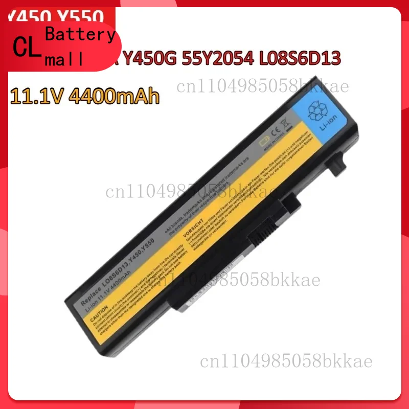

11,1 В 4400 мАч Y450 Y550 6 ячеек новый аккумулятор для ноутбука Lenovo Y450A Y550A 55Y2054 Y450G L08S6D13 L08L6D13L08O6D13 Y550P