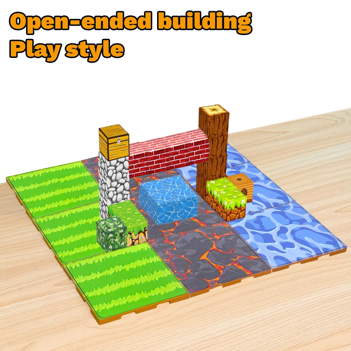 Magnetische Grundplatte Baustein Puzzle Magnetisches Spielzeug Intellektuelle Inspire Für 3 Jahre Alte Kinder Geburtstagsgeschenk 1PCS