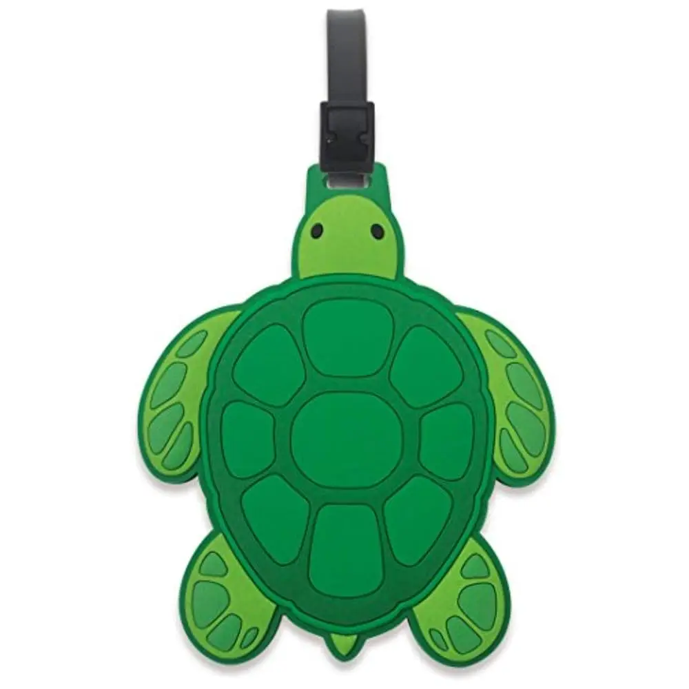 

Free ShippingIsland Heritage Island-Inspired Luggage Tag - Honu Turtle, 1 Count, Green, 4.25 x 3.5 inches