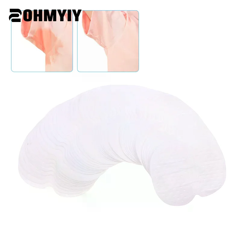 

50Pcs Unisex Sweat Pads Summer Deodorants Underarm Anti Perspiration Sweat Pads Disposable Armpit Absorb Sweat Shield Pads