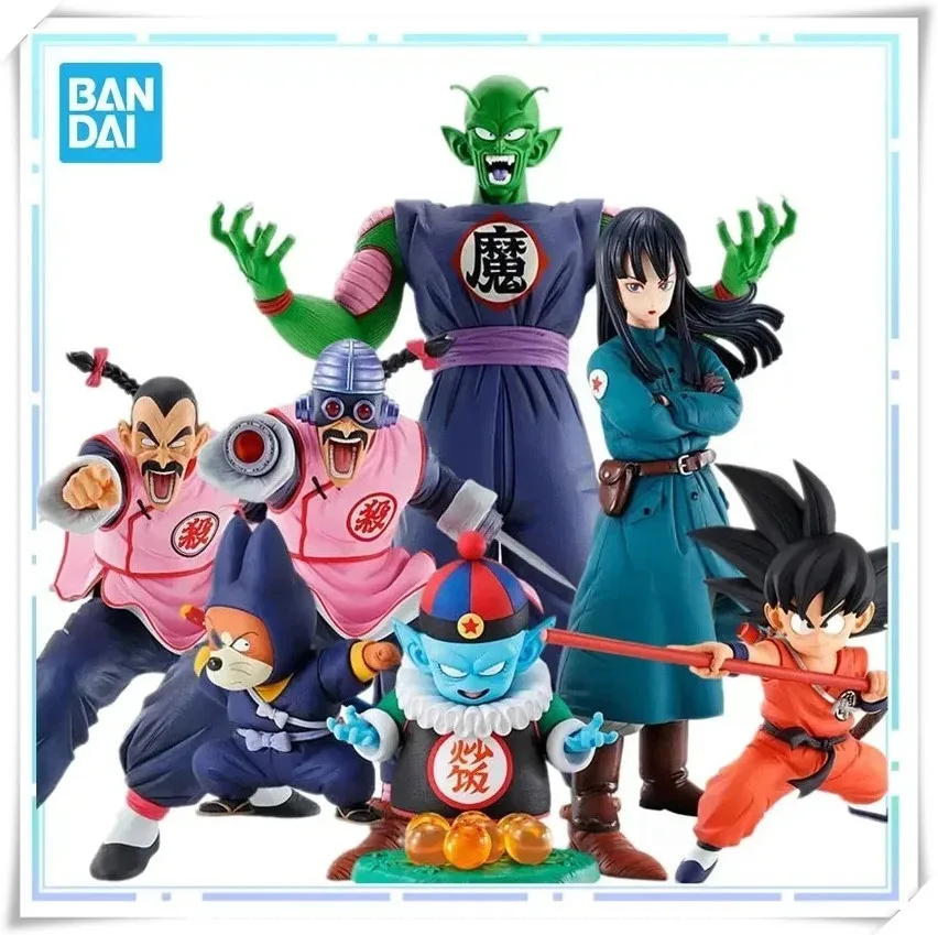 

Bandai Original Ichiban Kuji Anime Dragon Ball Son Goku Tao Pai Piccolo Pilaf Shu Mai ПВХ Фигурка Модель Коллекция Игрушки