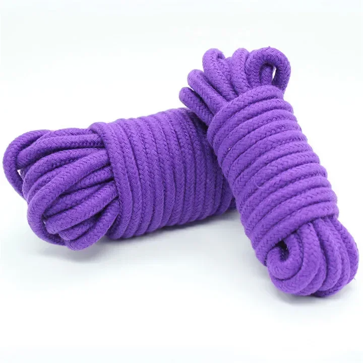 5M Cotton Rope Adult Sex Products Slaves BDSM Bondage Soft Rope Adult Games Binding Rope Role-Playing Couples Sex Toy Women