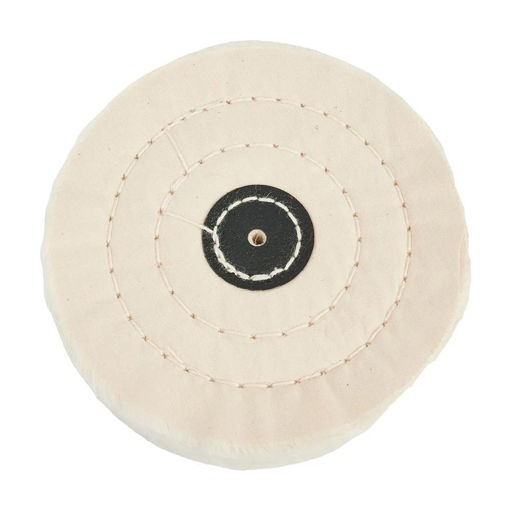 Cloth Polishing Wheel Arbor Buffer Polish Grinder Pad Mat White Polishing Pad Detailing Lixadeira Polijst Pads