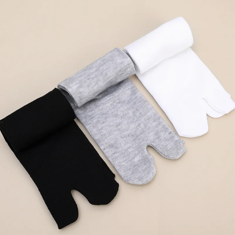 5/1Pair Unisex Split Two Toes Sock Japanese Style Tabi Toe Socks Summer Fiber Two Finger Socks Kimono Flip Flop Sandal Split