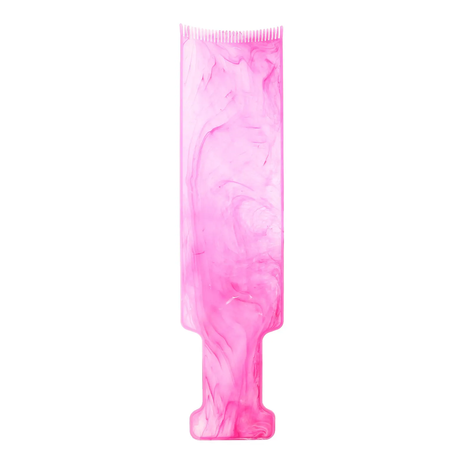 

Salon Hair Coloring Paddle Board with Teeth Plastic Hair Dye Paddle Hair Color Tool for Highlighting Oil Treatment Accessories
