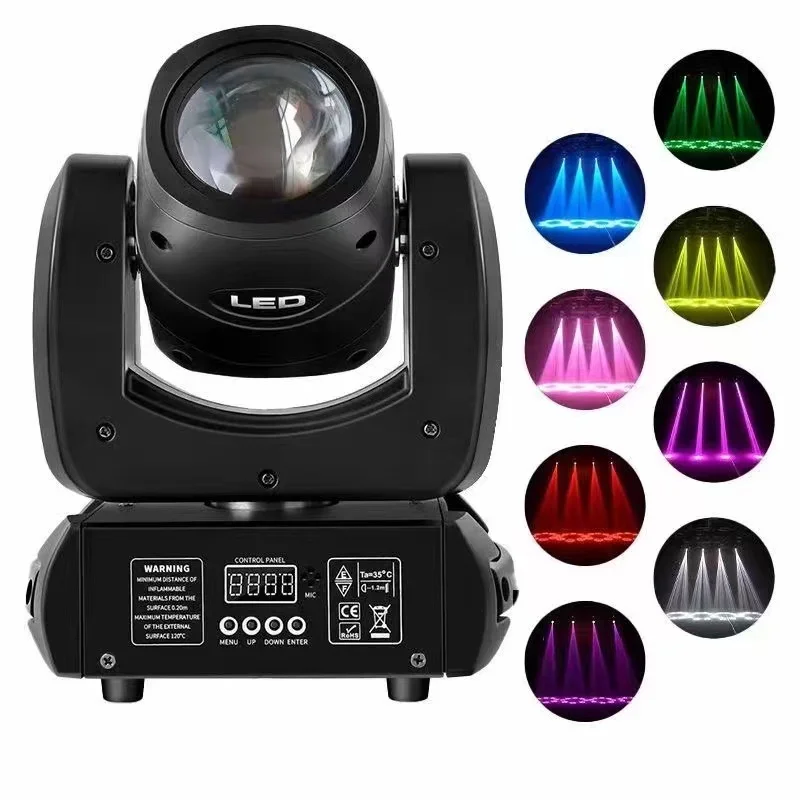 spot led beam moving head light stage show disco dj festa clube bar dmx 512 100w 01