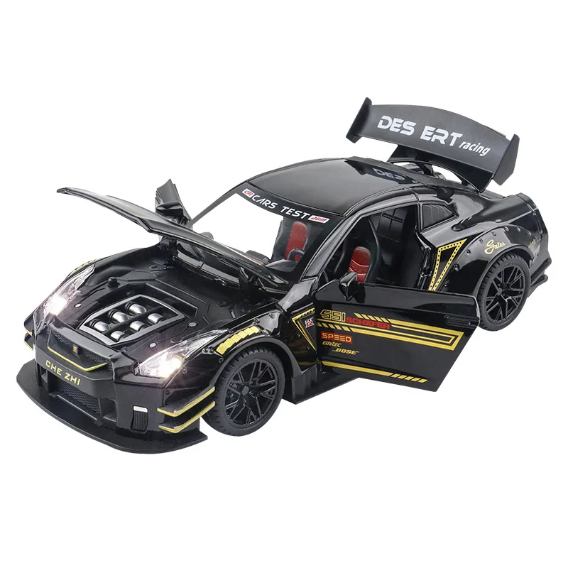 1:24 GTR R35 Sports Car Alloy Car Model Diecasts & Toy Vehicles Toy Cars Simulation Toys for Boys Gifts Toy