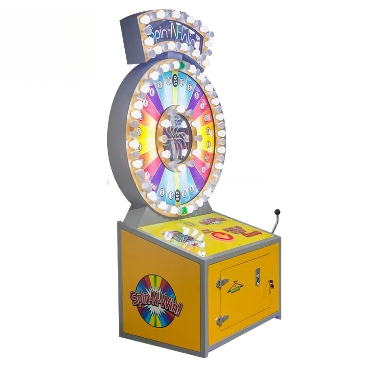 Super Big Wheel Voucher  Game Machine|coin Operated Amusement Park Carnival Mall Game