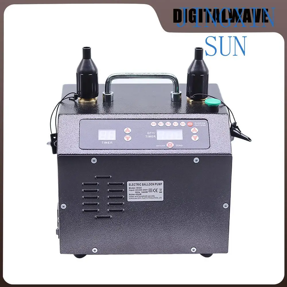 B322 Lagenda 5S Timer and Counter APP Controling Electric Air Balloon Inflator 1400W Electric Balloon pump