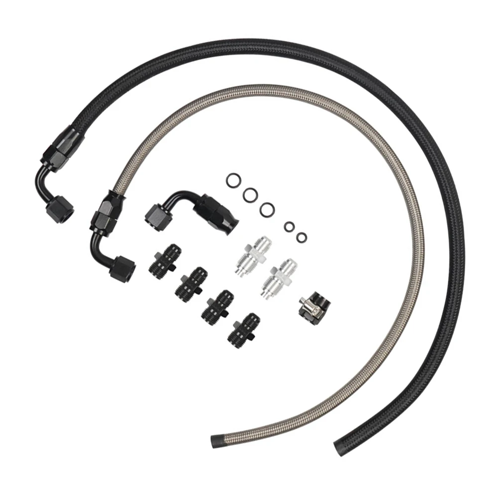 

For Chevrolet For C10 For LS Swap For AN6 Power Steering Hose Kit Boost Steering Response with Enhanced Compatibility