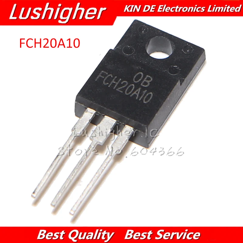 10pcs FCH20A10 TO-220F 20A10 TO-220 Schottky Common Cathode 20A 100V