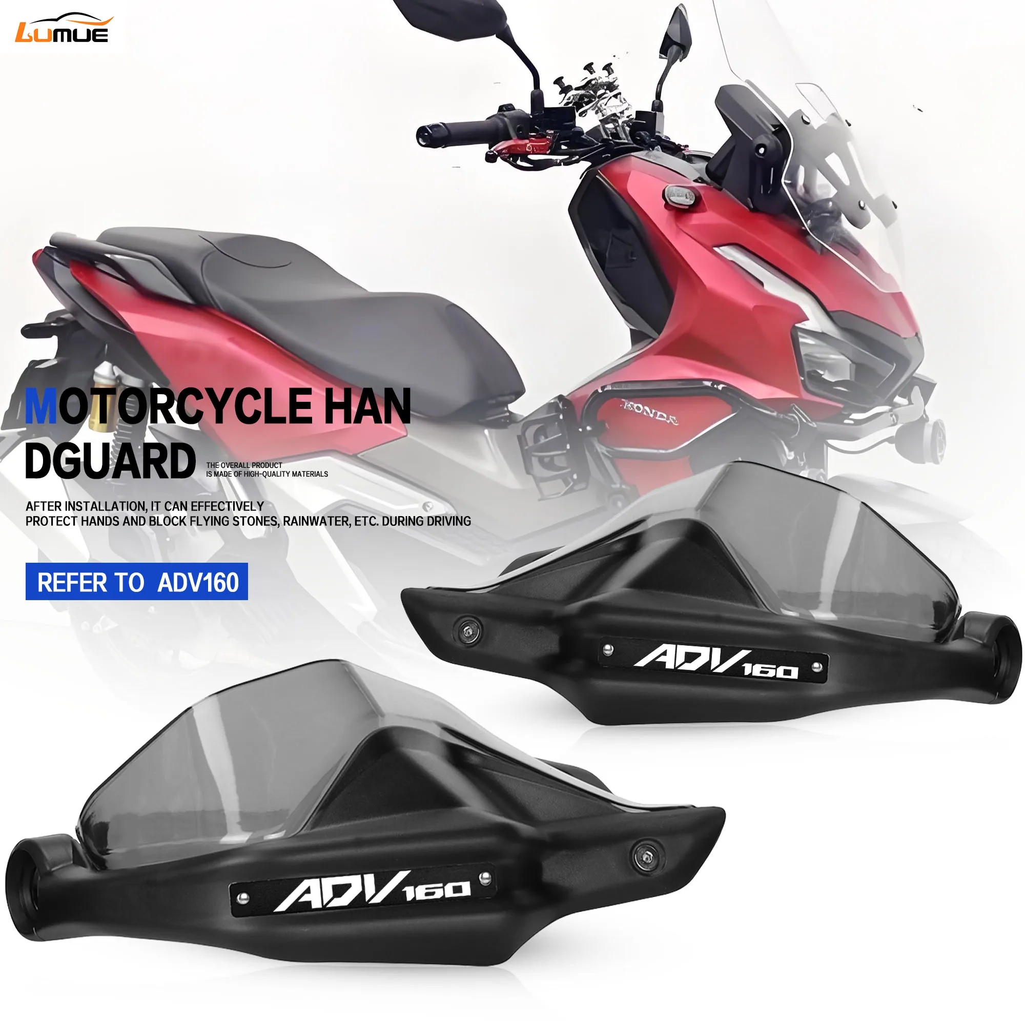 

For Honda ADV160 Hand Guard Motorcycle Handguards Handlebar Guards Windshiel Protective Cover Lever Protector