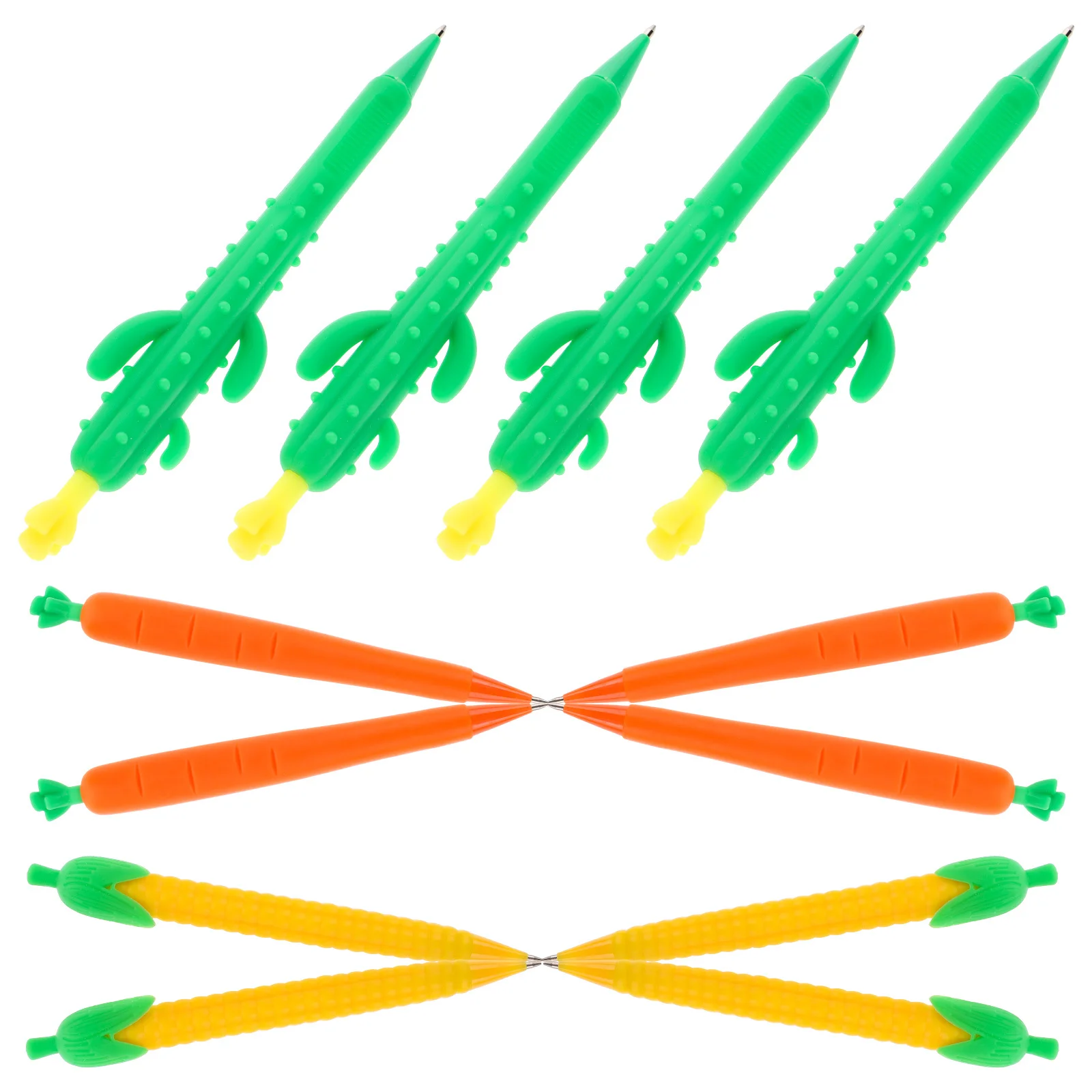12 قطعة من أقلام الرصاص الميكانيكية الكرتونية المحمولة نوع الصحافة المدمجة صغيرة الحجم متعددة الوظائف أقلام الرسم المدرسية للكتابة #3