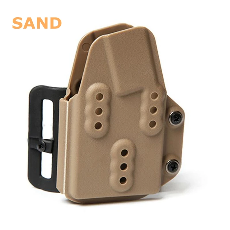 Tactical KYDEX 5.56mm Magazine Pouch for AK AR 15 Rifle Gun Mag Carrier Case Waist Belt Carry Airsoft Hunting Accessories