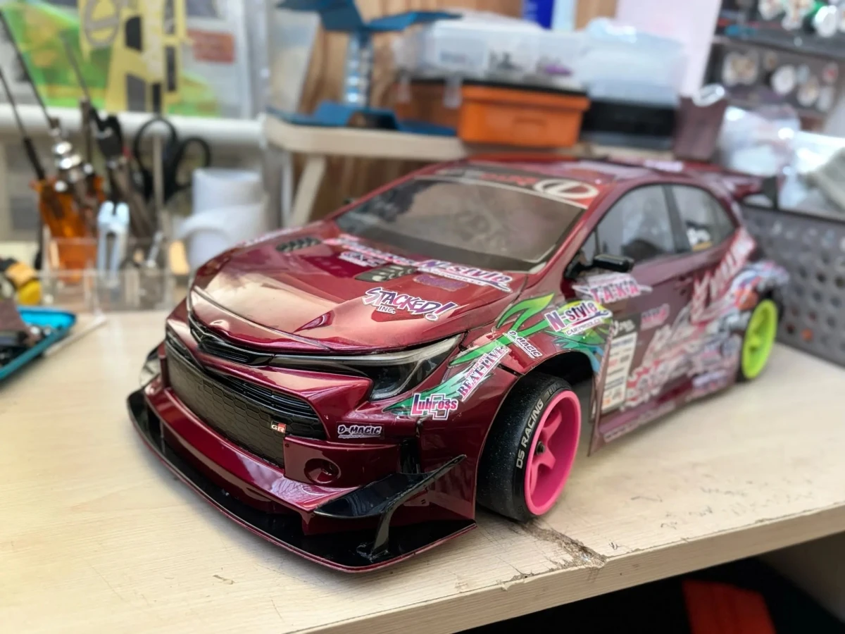 

RC Decals sticker fit 1/10 scale S15 Silvia Naoki 2023 RC Drift body shell