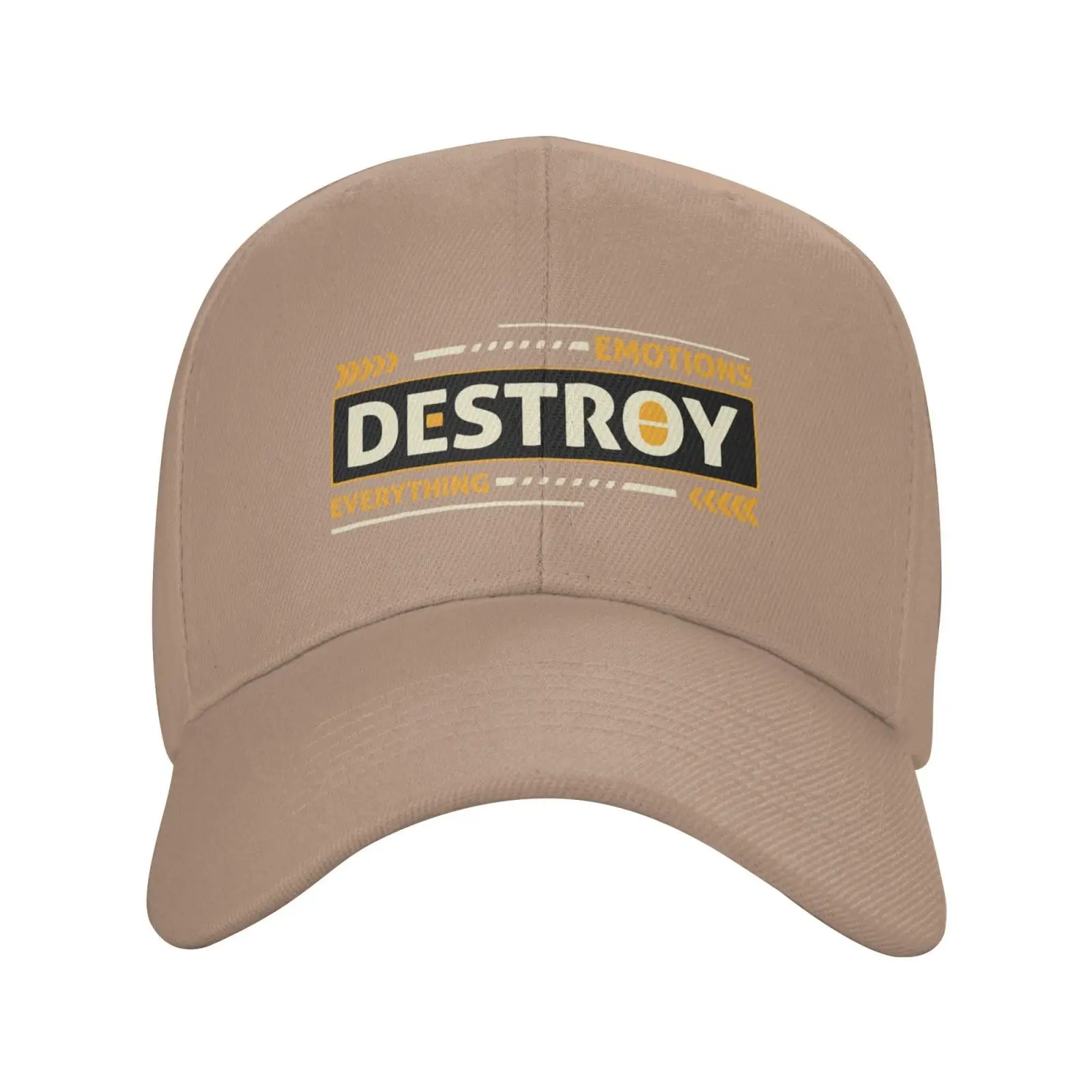 Emotions Destroy Everything Baseball Cap Women Men Hat Truck Driver Baseball Caps Adjustable Dad Hats