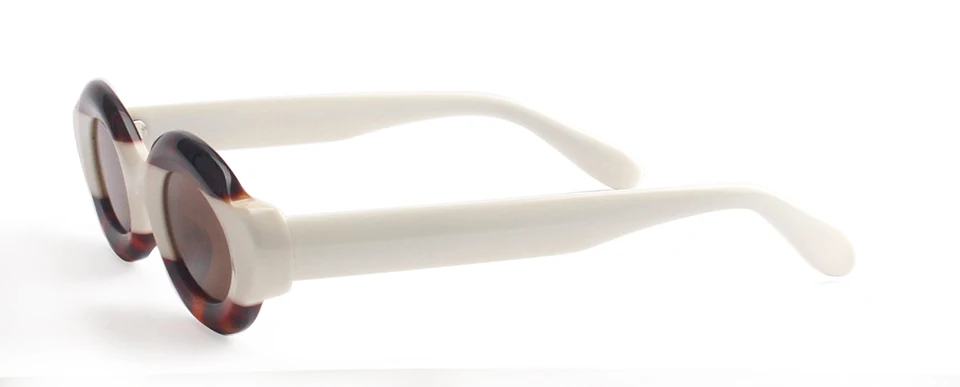 Luxus Dicke Gemischte Acetat Oval Polarisierte Sonnenbrille Frauen Trendy UV Schutz Brillen Stilvolle Schild Für Männer lentes de sol – Detail 20