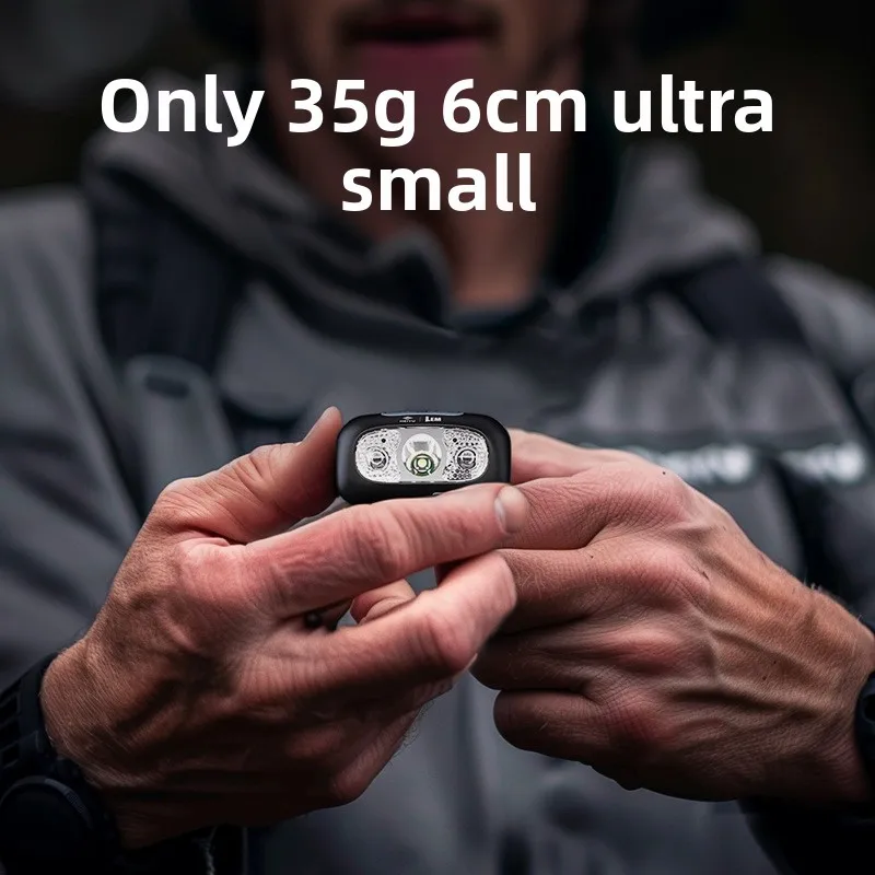 Linterna frontal especial para recoger orejas, iluminación montada en la cabeza, excavación de orejas, carga de luz fuerte, pesca superbrillante, pesca nocturna