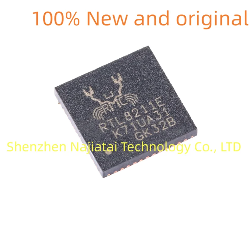 5PCS/LOT 100% New Original RTL8211FSI-CG  RTL8211FSI 8211 QFN48 IC Chip