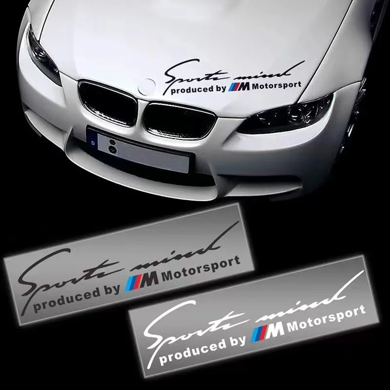 

BMW Motorsport Car Tank Stickers For BMW E36 E39 E46 E60 E61 E64 E70 E71 E85 E87 E90 E83 F10 F20 F21 F30 E80 M5 Car Accessories