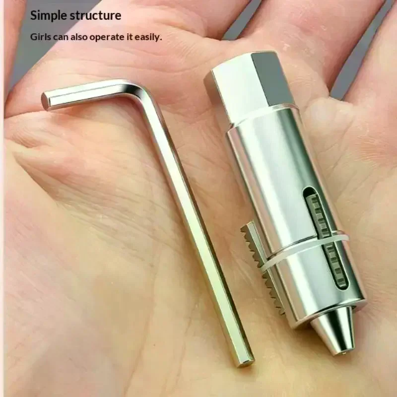 Adjustable Broken Bolt Remover Screw Extractor Tool for Water Valve Tap Faucet Plumbing Repair