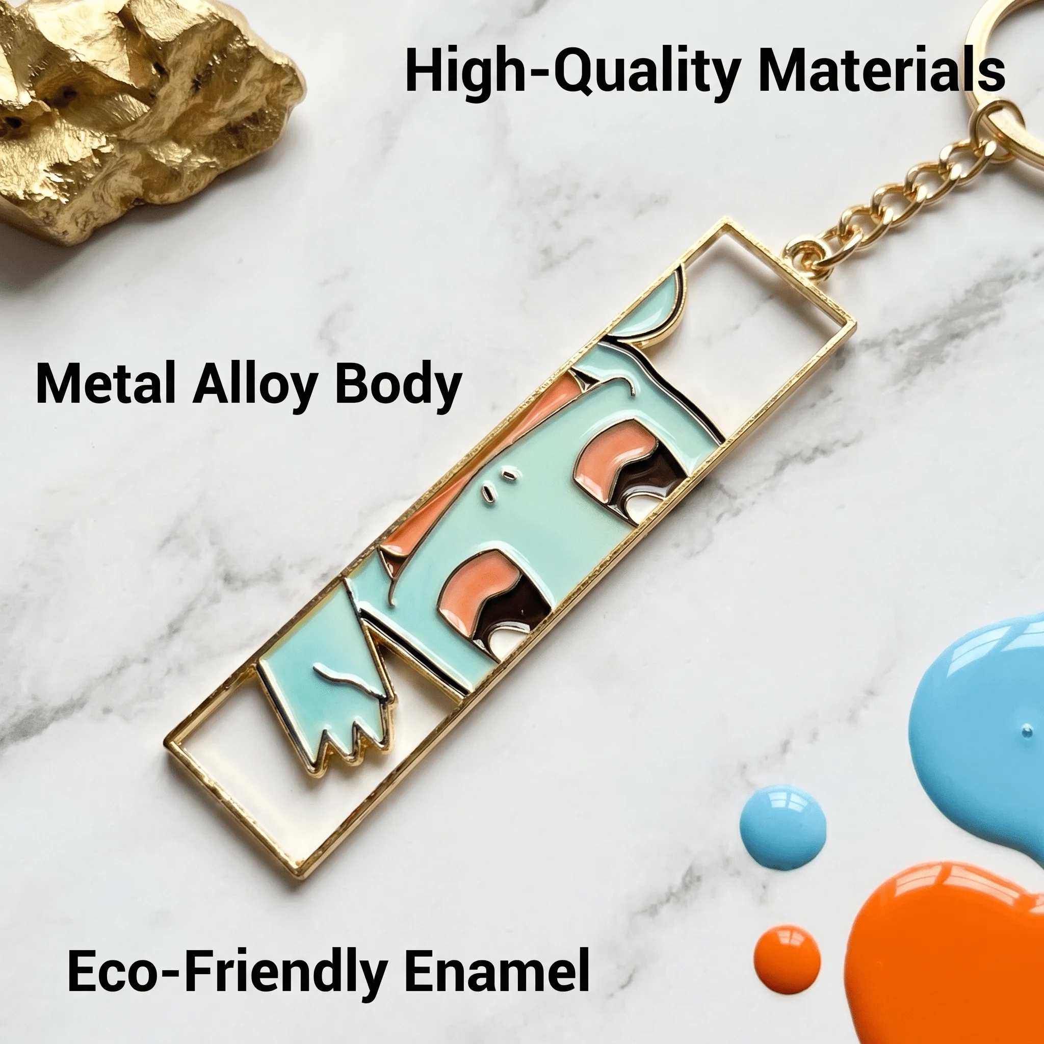 

Metal Hollow Out Keychains Bookmark Cute Jet Manga Fashion Bag Key Tag Jewelry Accessory Key Ring Holder Gift Anime pikapika