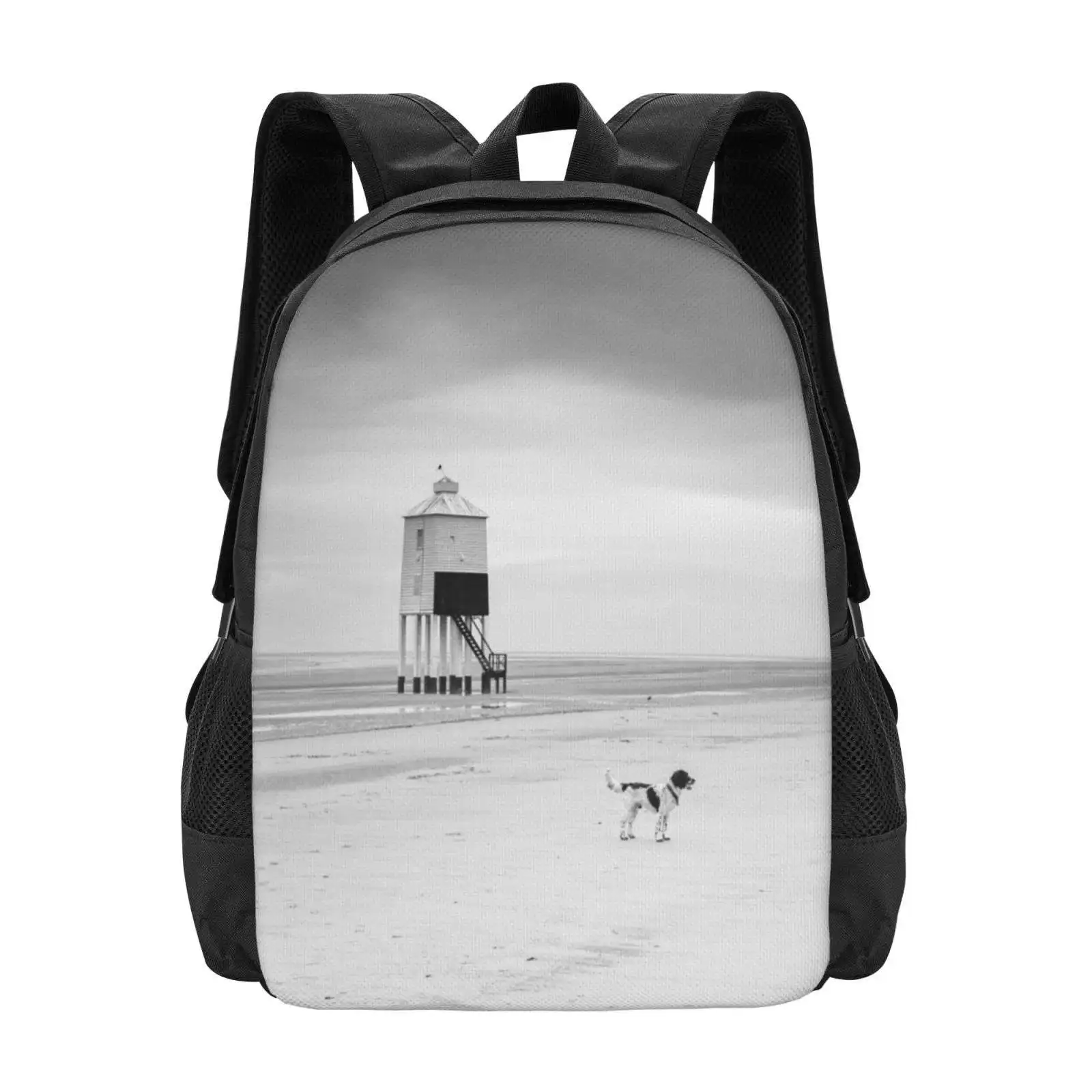 

Fletcher Hot Sale Schoolbag Backpack Fashion Bags Burnham On Sea Dog Springer Spaniel B W Canon Lighthouse Walking Lovely