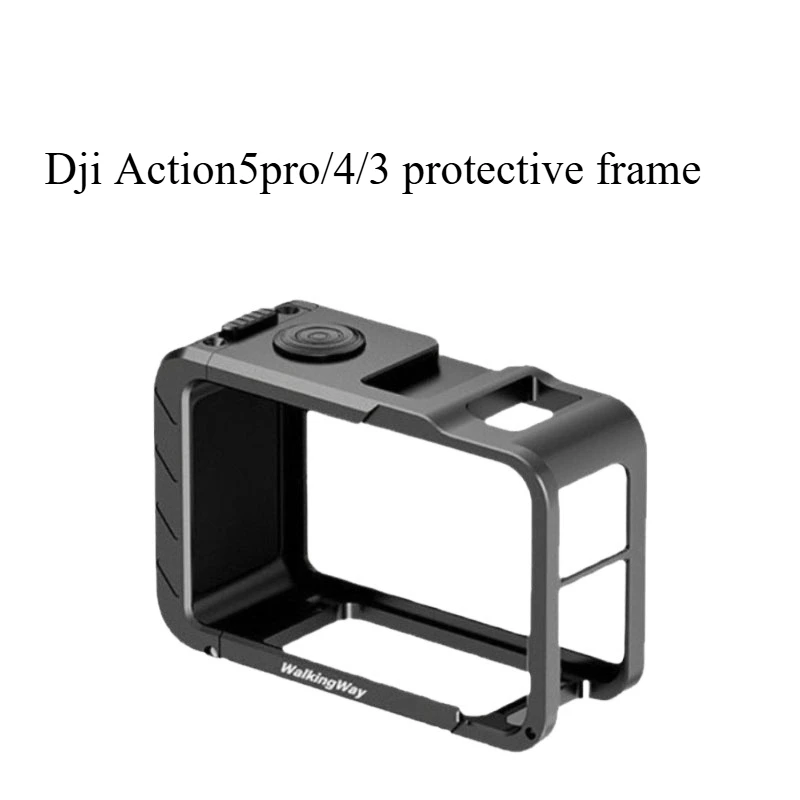 DJI Action 5 Pro/4/3 Action Camera Accessories Metal Rabbit Cage Protective Case Shockproof Protective Cover Portable