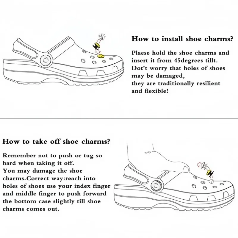 10/20PCS Glow in The Dark Cute Bear Charms-Luminous Designer DIY Sneaker Decorations for Shoes and Footwear Accessories Luminous