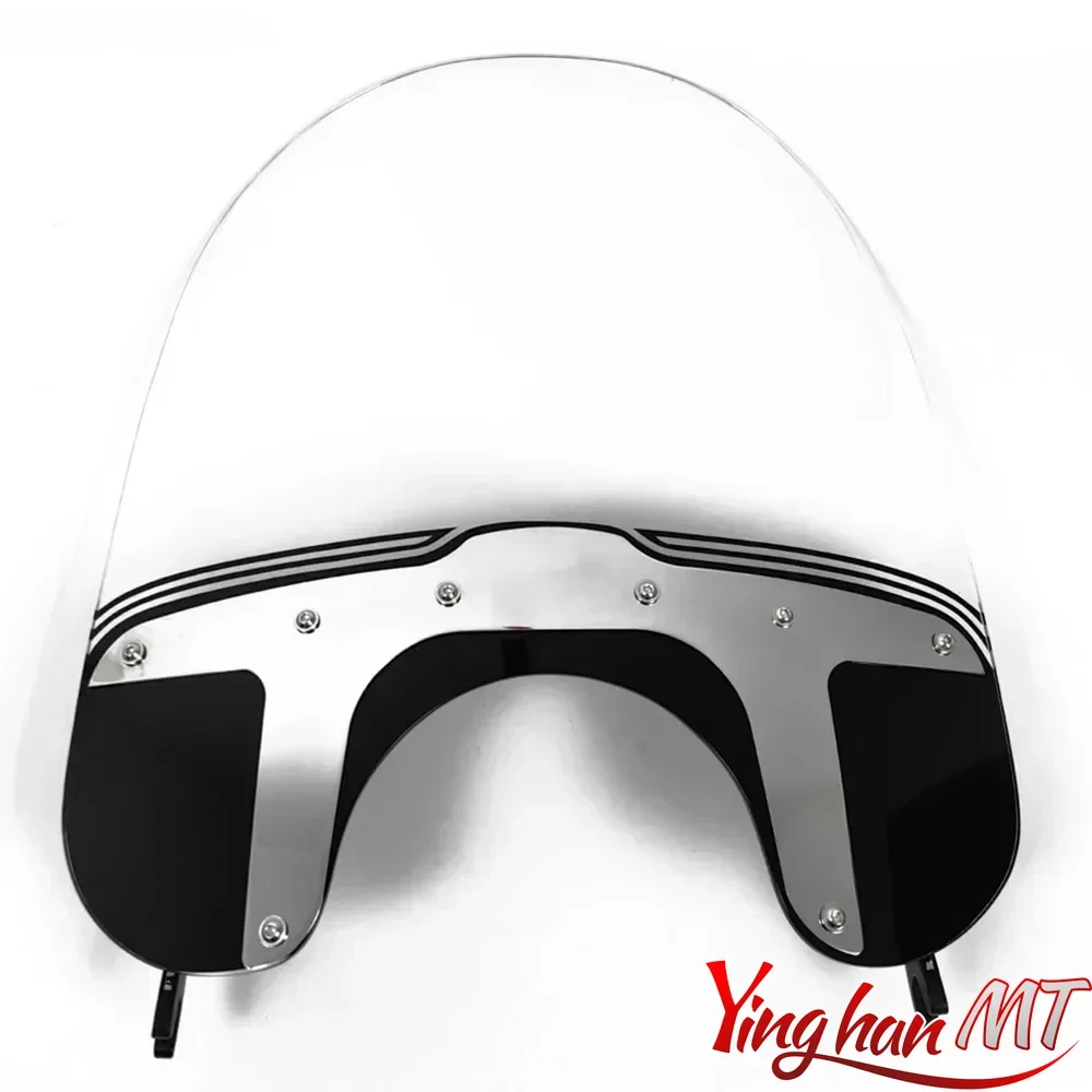 For Indian Super Chief Limited Bobber Dark Horse 22-26 Quick Release Windshield Higher view 3