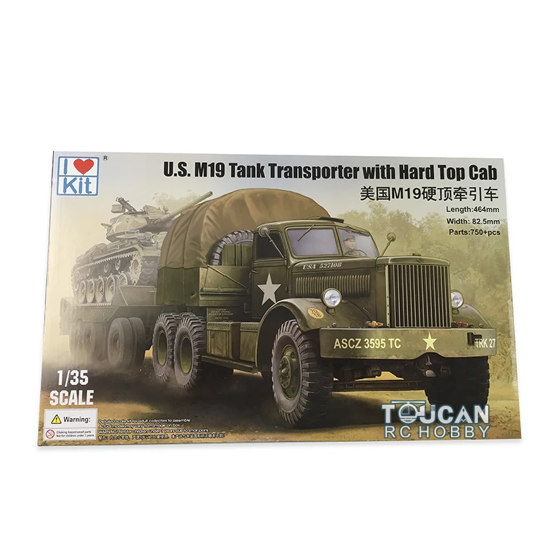 Gift Trumpeter 63501 1/35 Scale American M19 Hardtop Tractor Car Static Model Plastic Tank TH06151-SMT2