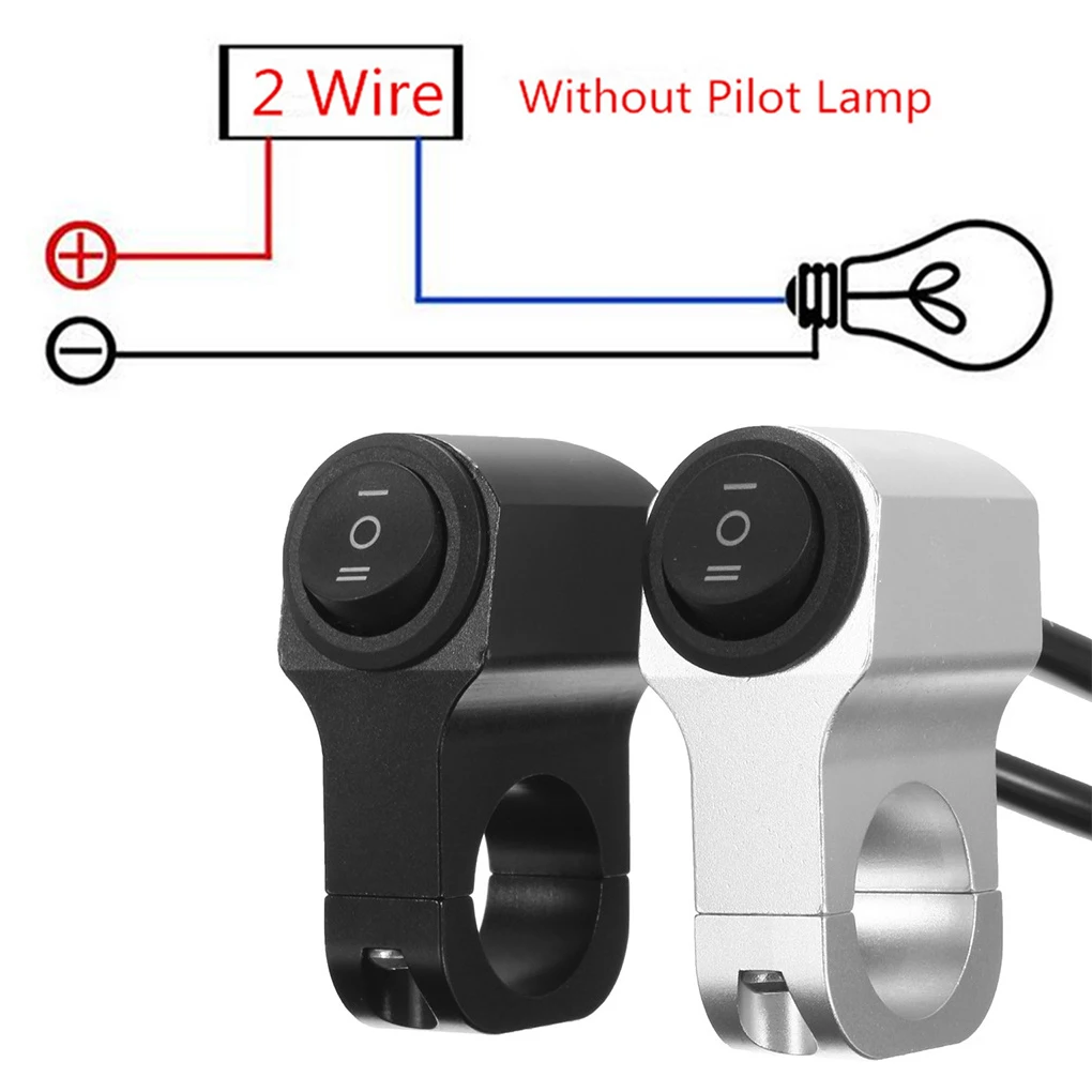 アルミニウム合金のオートバイのハンドルバーのスイッチ,スポットライト制御,ハンドルバー