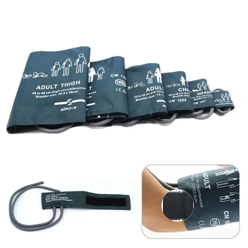 

Medical Blood Pressure Cuff Sleeve for Adults Neonatal Infants And Children Double Tube Sphygmomanometer NIBP Monitor Belt