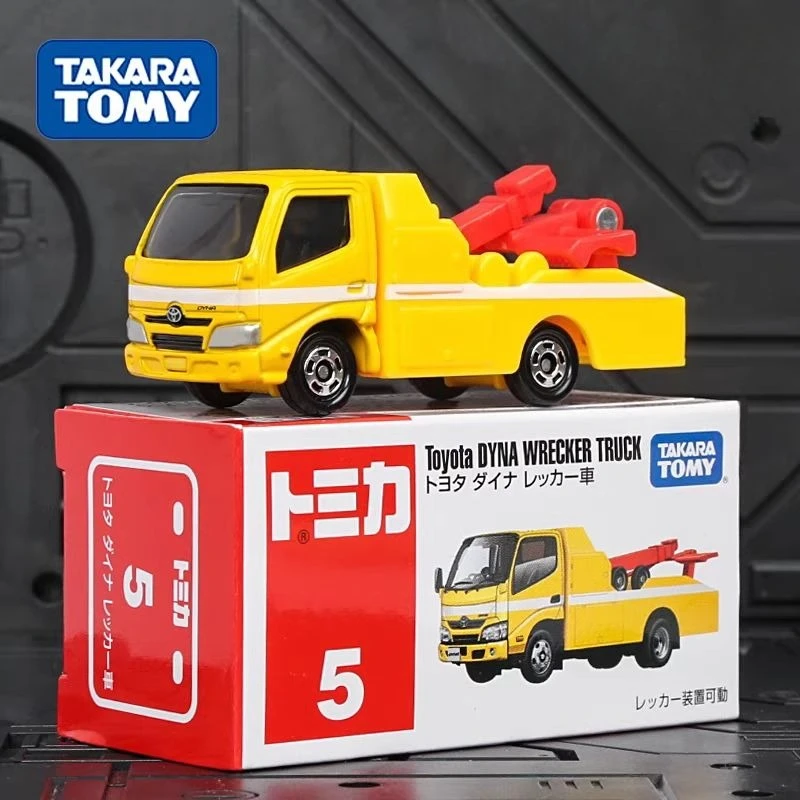 

TAKARA TOMY литая под давлением модель автомобиля из сплава 5, спасательный буксирный грузовик, транспортная машина, игрушка для мальчиков 102373