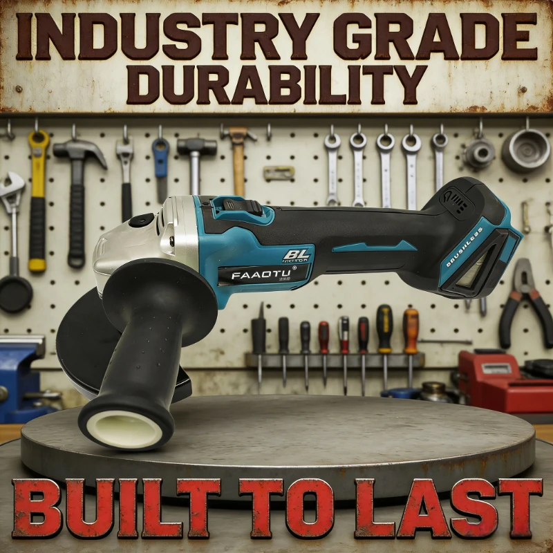 

FAAOTU DGA50418V125mm Brushless Lithium Battery Angle Grinder Rechargeable Cutting Machine Multi-functional machine forDWbattery