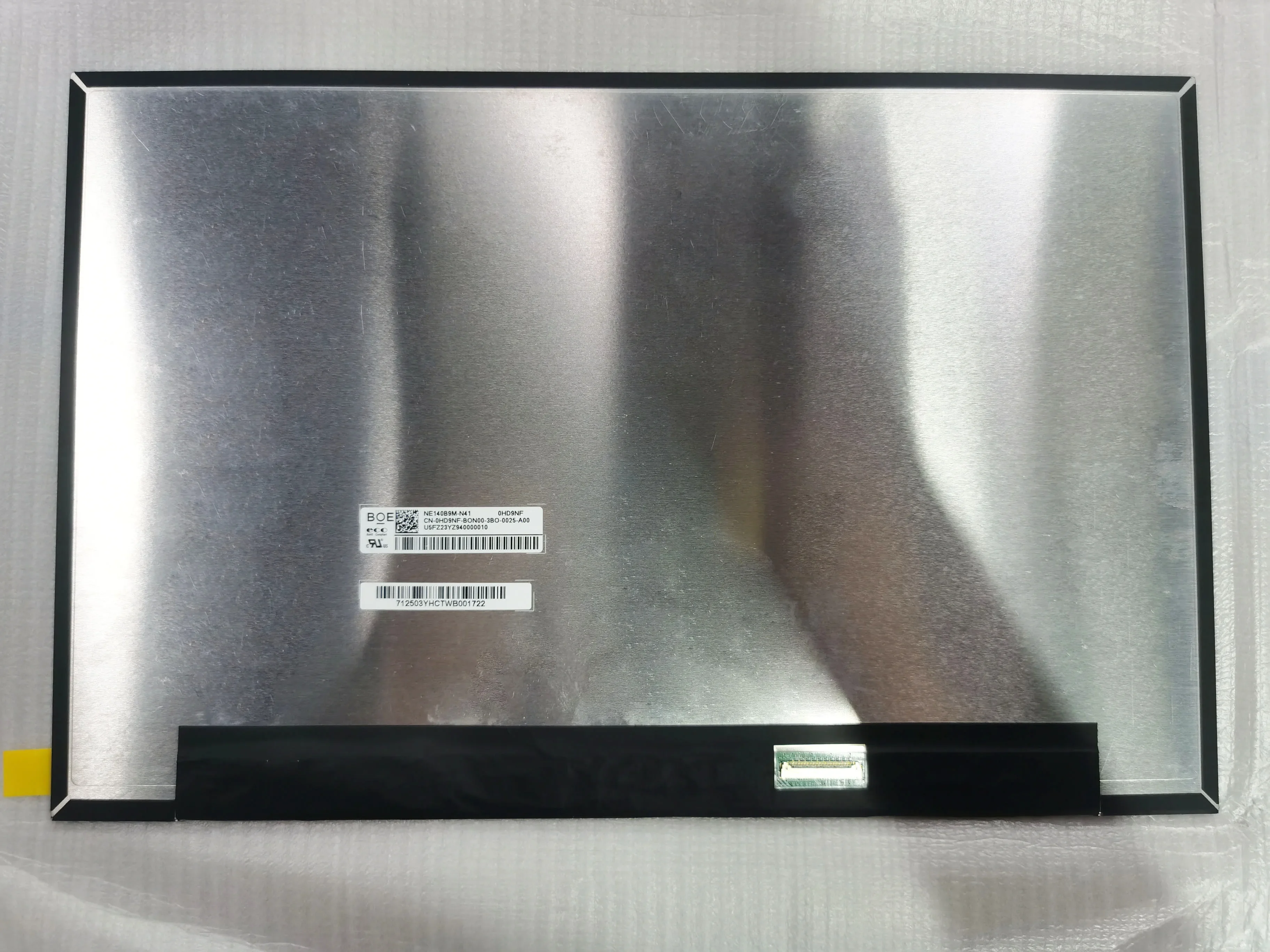 

NE140B9M-N41 120Hz 14.0'' IPS Laptop LCD Screen Display Panel 2880x1800 40Pin