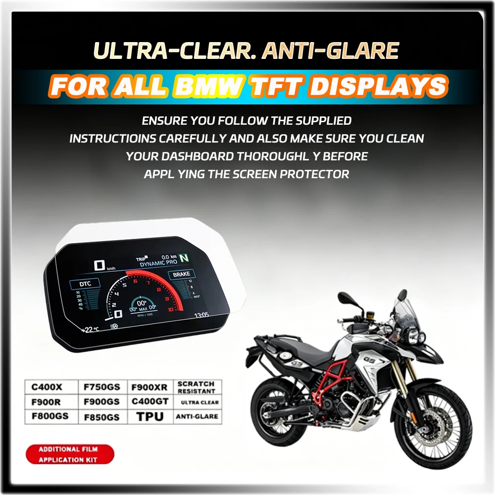 

R1250R Motorcycle Screen Protector Instrument Film FOR BMW R1300GS R 1300 GS Adventure TFT Display Protection Film Accessories