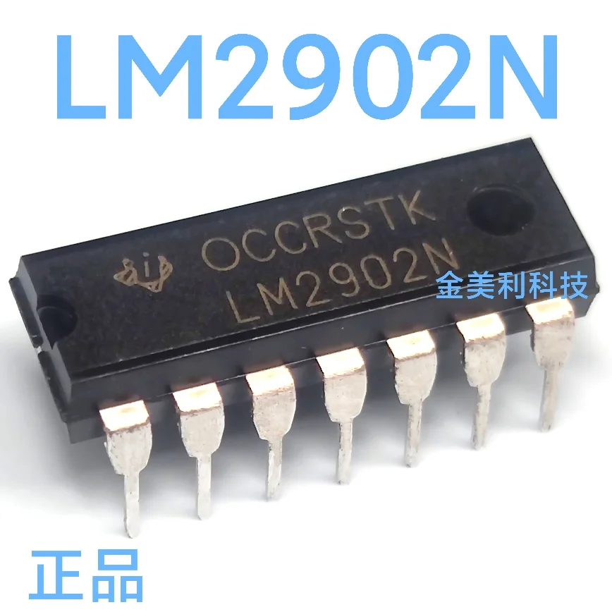 LM2902N  Authentic chip PDIP-14