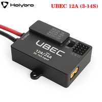 Holybro UBEC 12A (3-14S) Synchronous Step-down Regulator XT30 Adjustable Output Voltage 6.0V/7.2V/8.0V/9.2V for RC FPV Drone