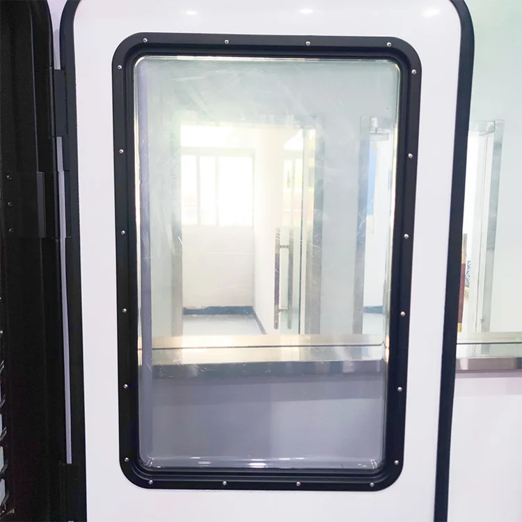 Top Quality RV American Style Door - US Standard Black Finish Manual Lock Waterproof For Motorhome Rv Door