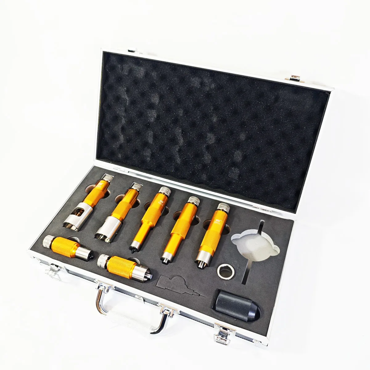 Common Rail Injector Valve Assembly Stroke Measurement Tool Nozzle Armature Lift Measurement Table