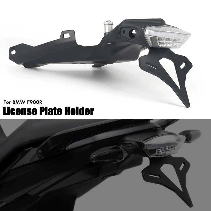 

Motorcycle License Plate Holder Fender Eliminator Rear Short Tail Tidy Bracket Taillights For BMW F900 R XR F900R F900XR 20-25
