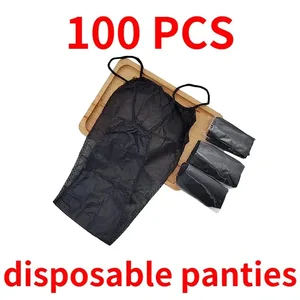 Schwarze G-String Schwarze Kleidung für Frauen, Dampfsauna, atmungsaktiv, Einweg, T-Back, Spa, Schweiß, Innenkleidung 8 Hauptverkäufe Dontal Sales Disposal Höschen - №2