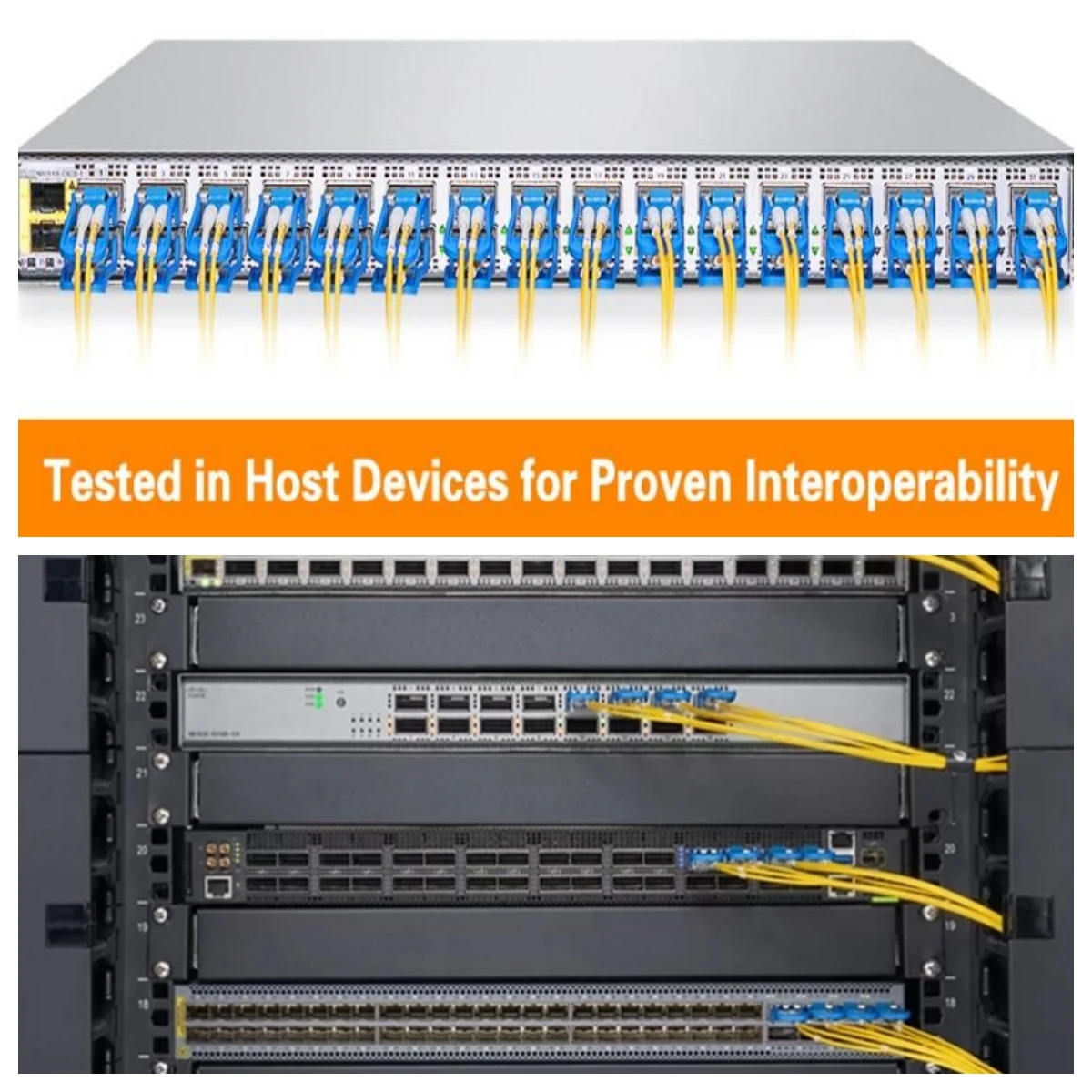 Imagem -05 - Módulo do Transceptor do lc Compatível com Huaweiciscomikrotik Zimbro Intel 40g Qsfp Lr4 1310nm 1020km Smf 12701330nm