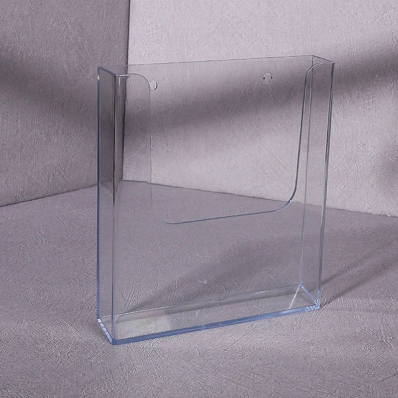 Leaflet Folding Magazine Rack Color Page Rack Transparent Supplies Storage Box Office Supplies